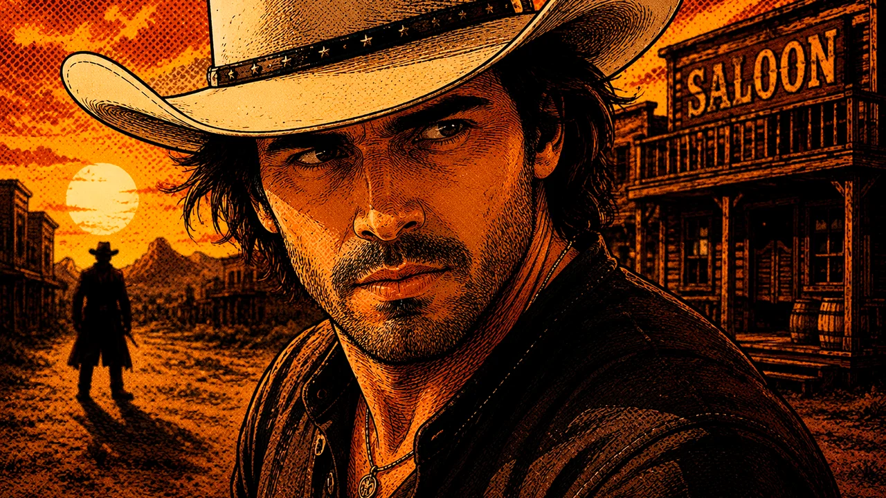 Gigio Teixeira no universo em quadrinhos de Country Heroes.
